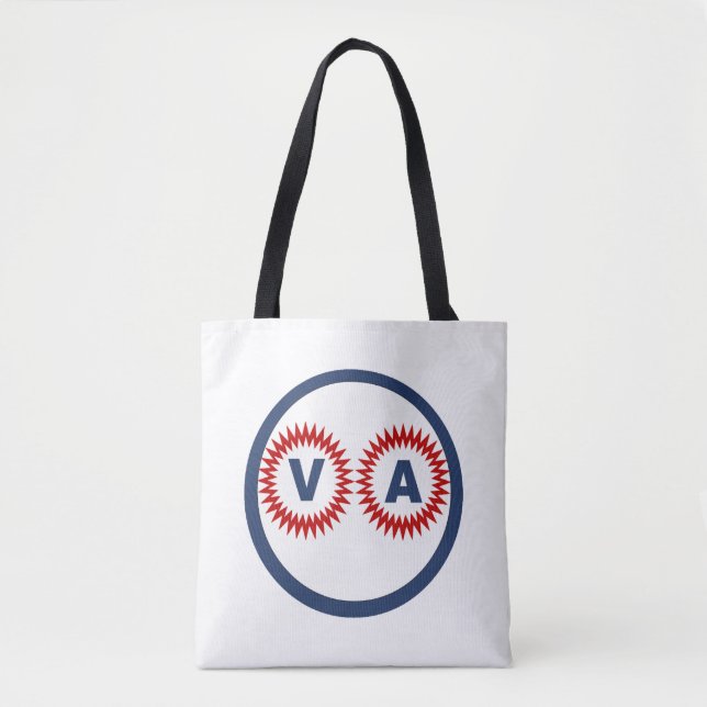 Tote Bag, Medium DESIGN VIRGINIA Tygkasse (Framsida)