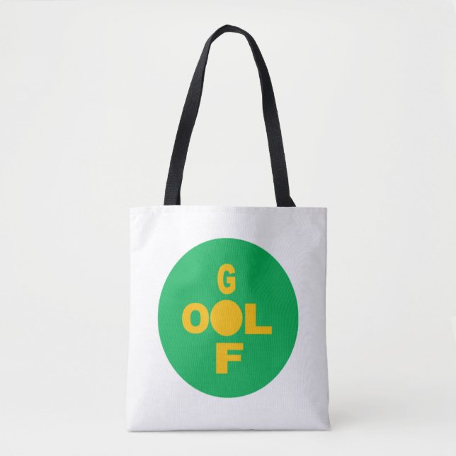 Tote Bag Medium GOLF Tygkasse (Framsida)