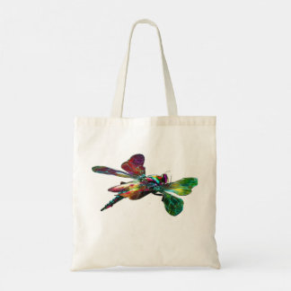 Tote bag met afbeelding van een Libelle Tygkasse