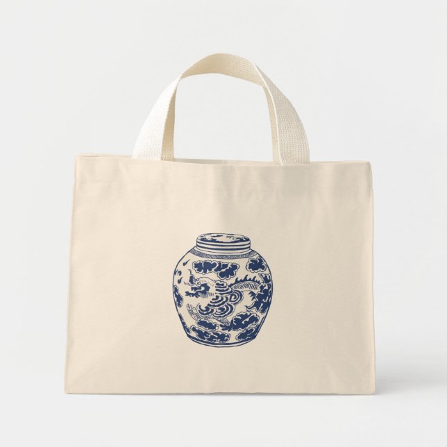 Tote Bag Mini Tygkasse (Framsidan)
