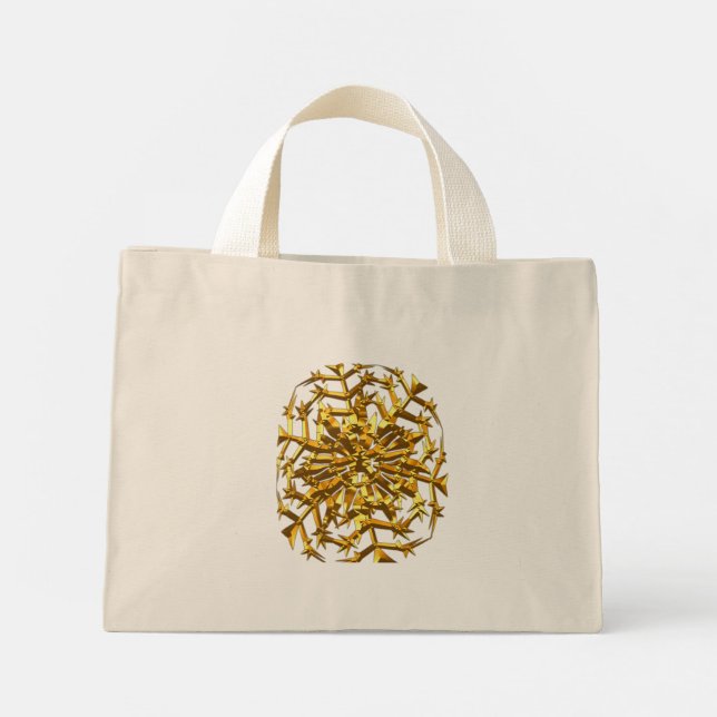 Tote Bag Mini Tygkasse (Baksida)