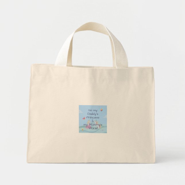 Tote Bag Mini Tygkasse (Framsidan)