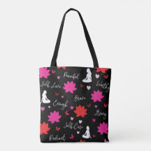 Tote Bag | Minimalistisk Välbefinnande Tote Bag
