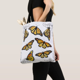 Tote Bag Monarch Butterflies Tygkasse