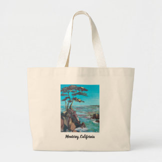 Tote-bag: Monterey, Kalifornien Jumbo Tygkasse