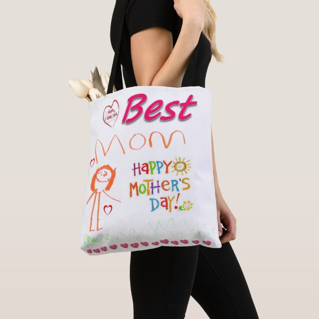 Tote Bag Mors dag Tygkasse (Närbild)