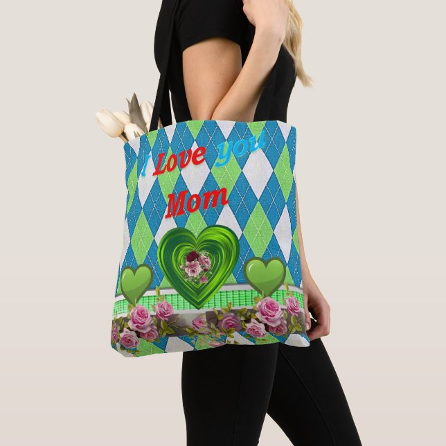 Tote Bag Mors dag Tygkasse (Närbild)