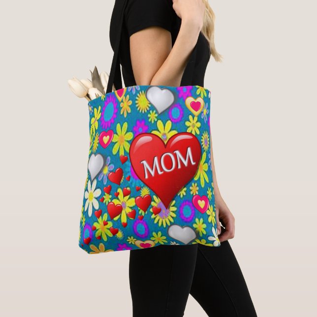 Tote Bag Mors dag Tygkasse (Närbild)