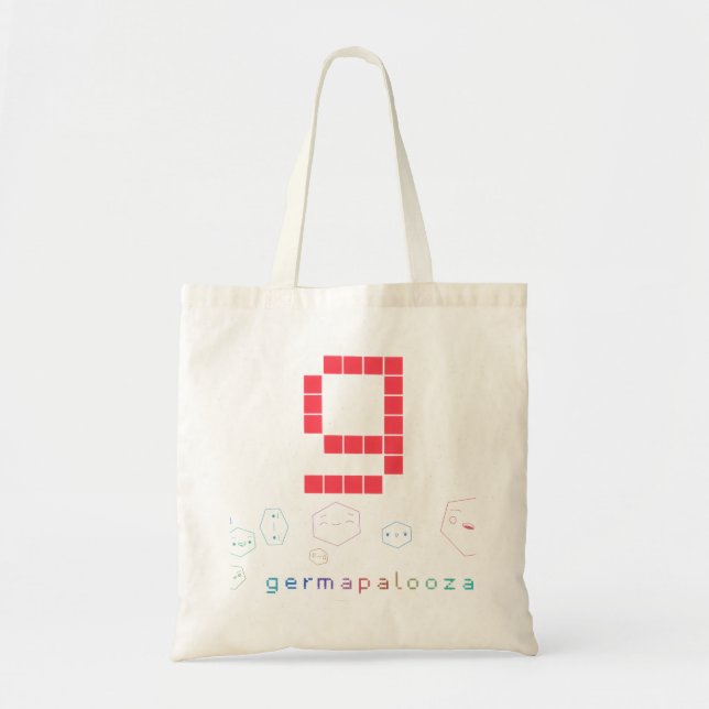 Tote Bag - Naturlig tyg - Germapalooza 2026 Tygkasse (Framsidan)