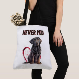 Tote Bag Never mind Tygkasse