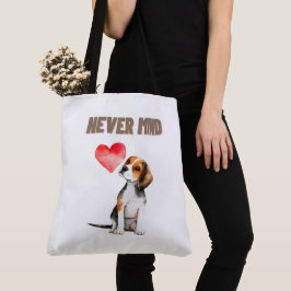 Tote Bag Never mind Tygkasse