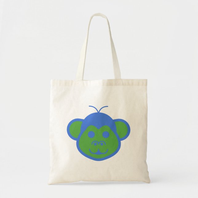 Tote Bag-nummer för Alimon (Alien Monkey) Tygkasse (Framsidan)
