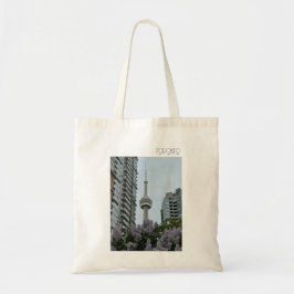 Tote bag of the CN Torn in Toronto. Tygkasse