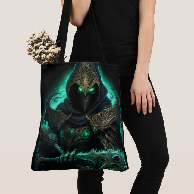 Tote Bag Ombre Noir 4 Tygkasse (Närbild)