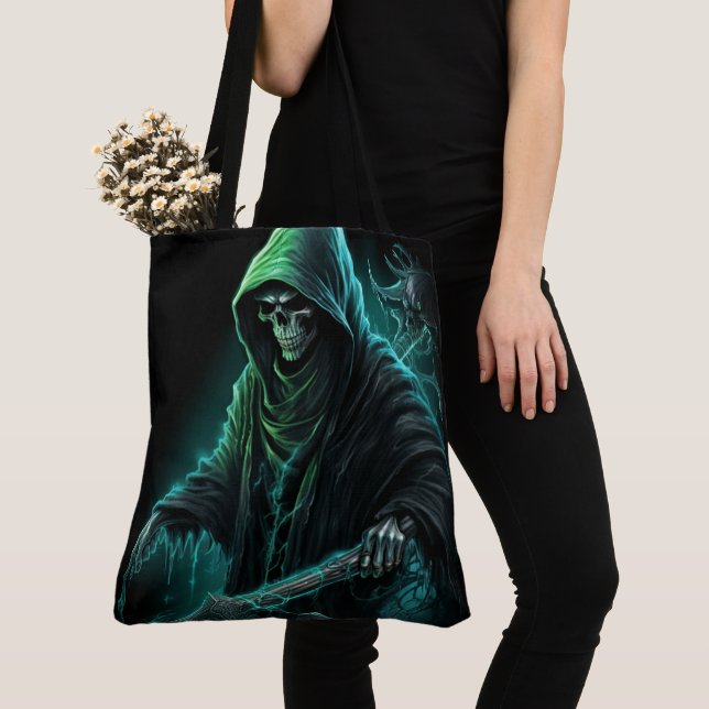 Tote Bag Ombre Noir 5 Tygkasse (Närbild)