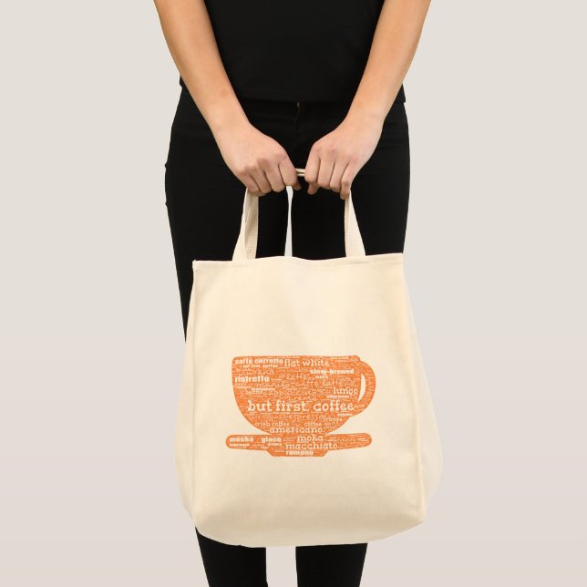Tote Bag - Ord Cloud Tygkasse (Framsida (produkt))