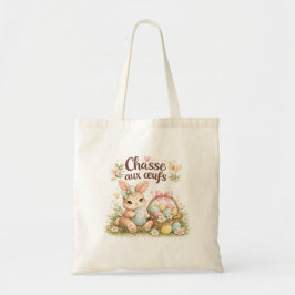 Tote Bag Pâques "Chasse aux œufs" Tygkasse