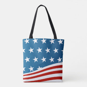 Tote Bag-Patriotic Tygkasse