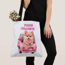 Tote Bag Please follow me
