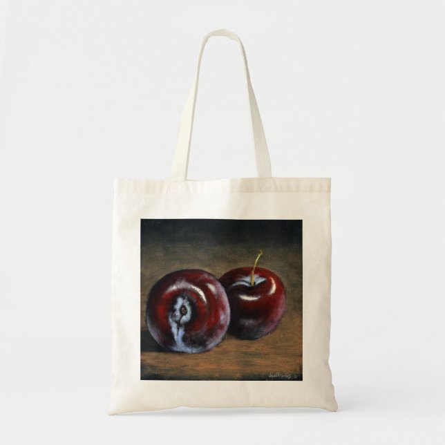 Tote Bag Plum Tygkasse (Framsidan)