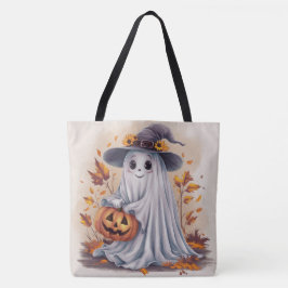 Tote Bag Pumpkin Halloween Séris 7 20 Tygkasse