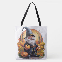 Tote Bag Pumpkin Halloween Séris 7 21 Tygkasse