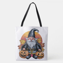 Tote Bag Pumpkin Halloween Séris 7 22 Tygkasse