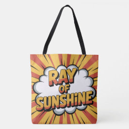Tote Bag Ray of Sunshine Tygkasse