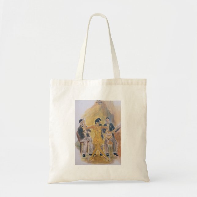 Tote Bag Roeing Twenties /SARR Tygkasse (Framsidan)