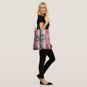 Tote Bag Rosa Locks Tygkasse