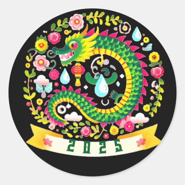Tote Bag Runt Klistermärke (Framsida)