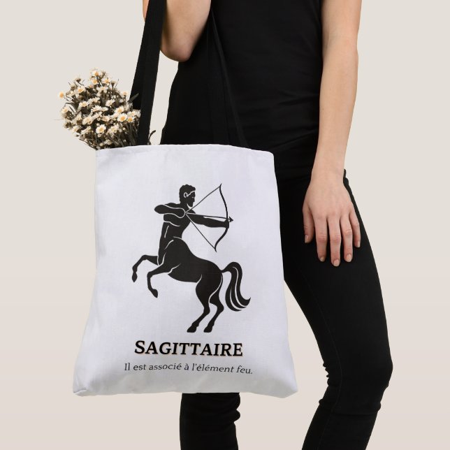 Tote Bag Sagittaire Tygkasse (Närbild)