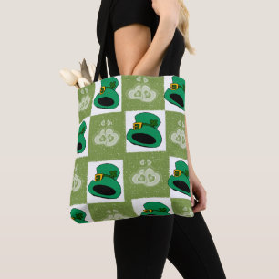 Tote Bag Saint patrick's day Hats Hearts Tygkasse