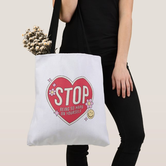 Tote Bag Self Love Tygkasse (Närbild)