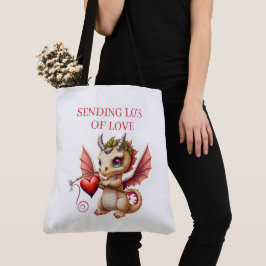 Tote Bag Sending Lots of Love Tygkasse