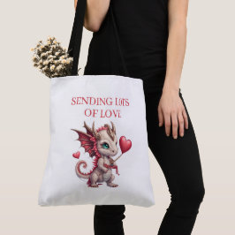 Tote Bag Sending Lots of Love Tygkasse