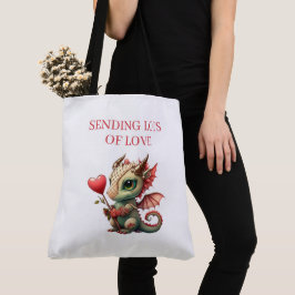 Tote Bag Sending Lots of Love Tygkasse