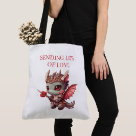 Tote Bag Sending Lots of Love Tygkasse