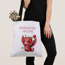 Tote Bag Sending Lots of Love Tygkasse