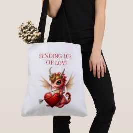 Tote Bag Sending Lots of Love Tygkasse