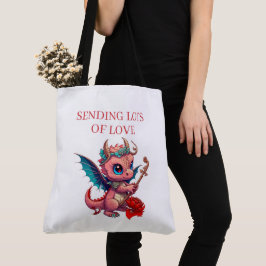 Tote Bag Sending Lots of Love Tygkasse