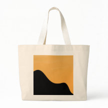 Tote Bag Solnedgång Bergssilhuett gå till väska