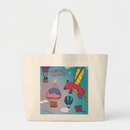 Tote Bag - Sprinkles Jumbo Tygkasse