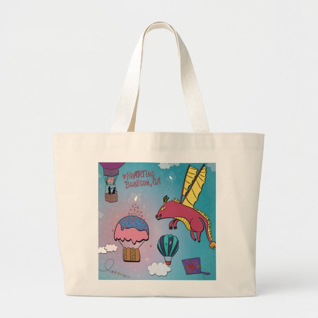 Tote Bag - Sprinkles Jumbo Tygkasse (Framsidan)