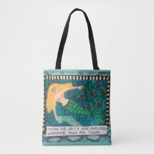 TOTE BAG - strand Tygkasse