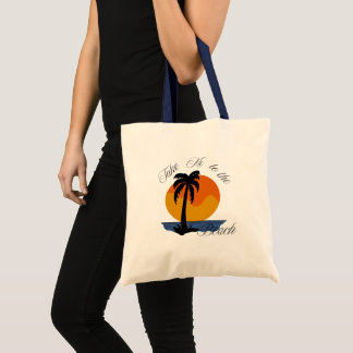 Tote Bag - ta mig till Beach Tygkasse