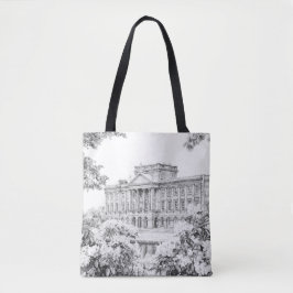 Tote Bag - "The Grounds at Pemberley" Tygkasse