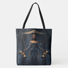 Tote Bag The Starry Libra Tygkasse