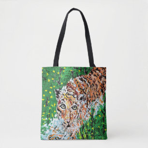 Tote Bag Tiger Tygkasse