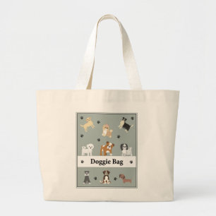 Tote Bag till Carry Saker Large Jumbo Tygkasse